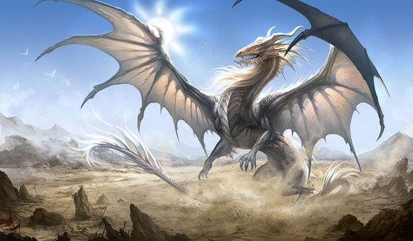 Bahamut, el dios dragón DnD